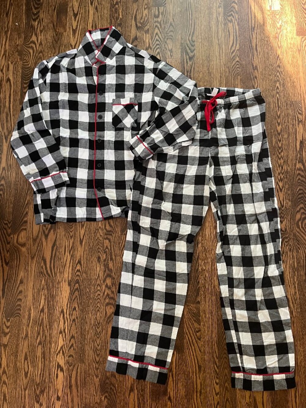 Wondershop Black White PJ Set
